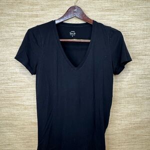J. Crew Tissue Tee in Black - Women’s M